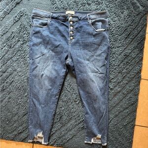 Abercrombie & Fitch Denim Jeans, High Rise Super Skinny Ankle, EUC, size 36